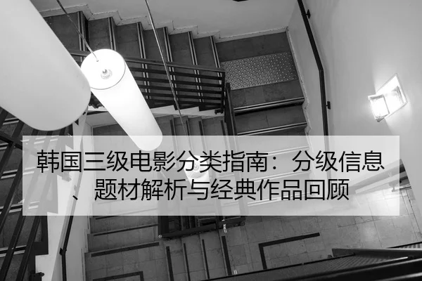 韩国三级电影分类指南：分级信息、题材解析与经典作品回顾